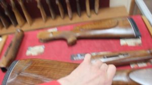 Индивидуальный приклад для левши и цевье МР-94 (ИЖ-94)  "Тайга" кавказский орех