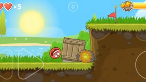 пасхалка от разработчиков в Red Ball 4