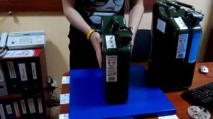 Канистра металлическая для бензина Gelg