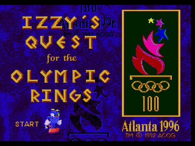Прохождение игры Izzy's Quest for the Olympic Rings  SEGA