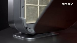 BORK A800 - видео инструкция по сборке, очистки и замене фильтров в воздухоочистителе Борк