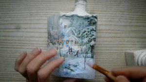 Бутылка-книга \Мастер-класс