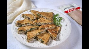 Вкусные блины с бужениной РЕМИТ, сыром и грибами