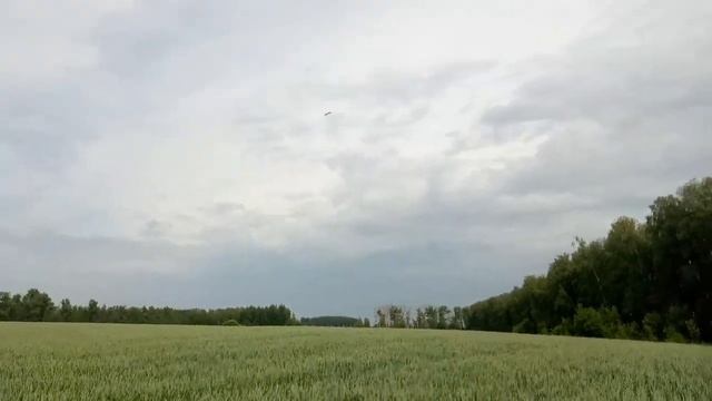 Первый полет пилотажной модели Wind из потолочки