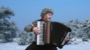 WINTER - Russian accordion music - Yuri from St. Petersburg - Acordeon Akkordeonmusik fisarmonica