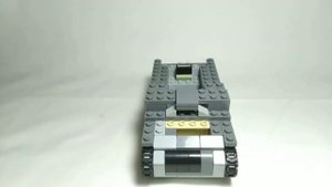 LEGO инструкция на средний американский танк М4 Sherman