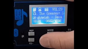 FLAC MP3 модуль с переходом по папкам и платой выходов | #Обзор
