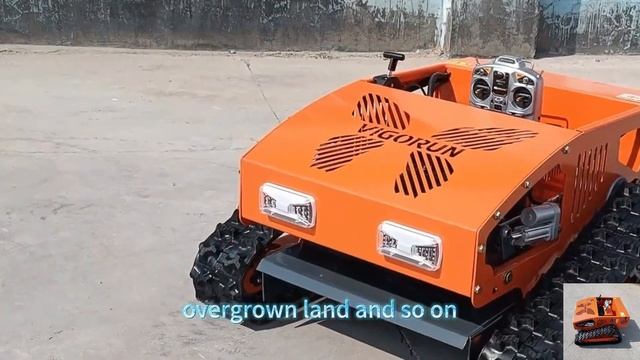 China made best price remote operated bush trimmer for sale from China mower manufacturer factory смотреть онлайн