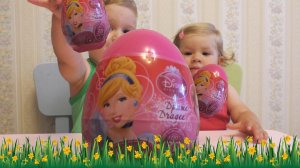 ✿ Яйца с сюрпризами ПРИНЦЕССЫ ДИСНЕЯ открываем новые игрушки open surprise eggs toy Disney Princess