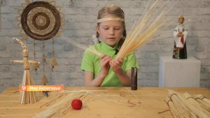 Танцующая кукла из соломы: мастер-класс