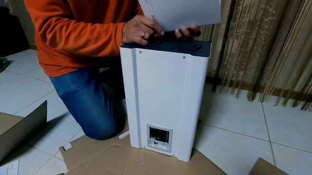 Стабилизатор напряжения для дома. Элекс Ампер 9 КВт / У 16-1/40 А смотреть онлайн