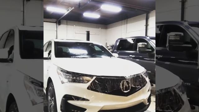 Acura RDX with XPEL Paint Protection Film Installation on Full Hood - Edmonton смотреть онлайн