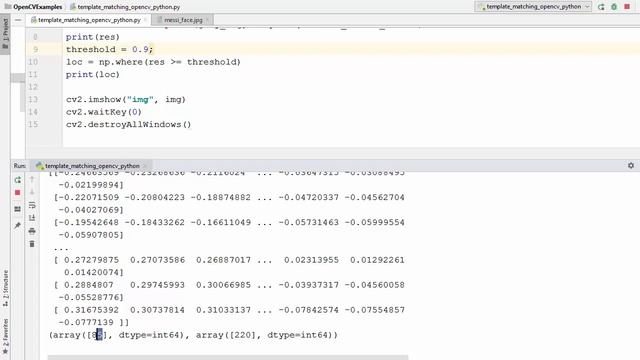OpenCV Python Tutorial For Beginners 27 - Template matching using OpenCV in Python