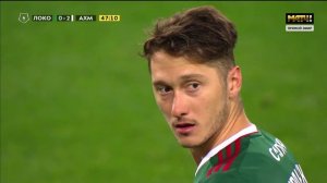 Локомотив - Ахмат. 1:2. Антон Миранчук (пенальти), Тинькофф РПЛ, 5 тур 26.08.2020