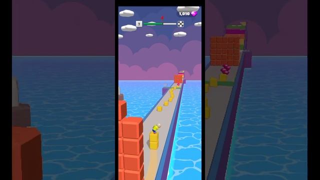 cube rider walkthrough android ios game #shorts #gameplay