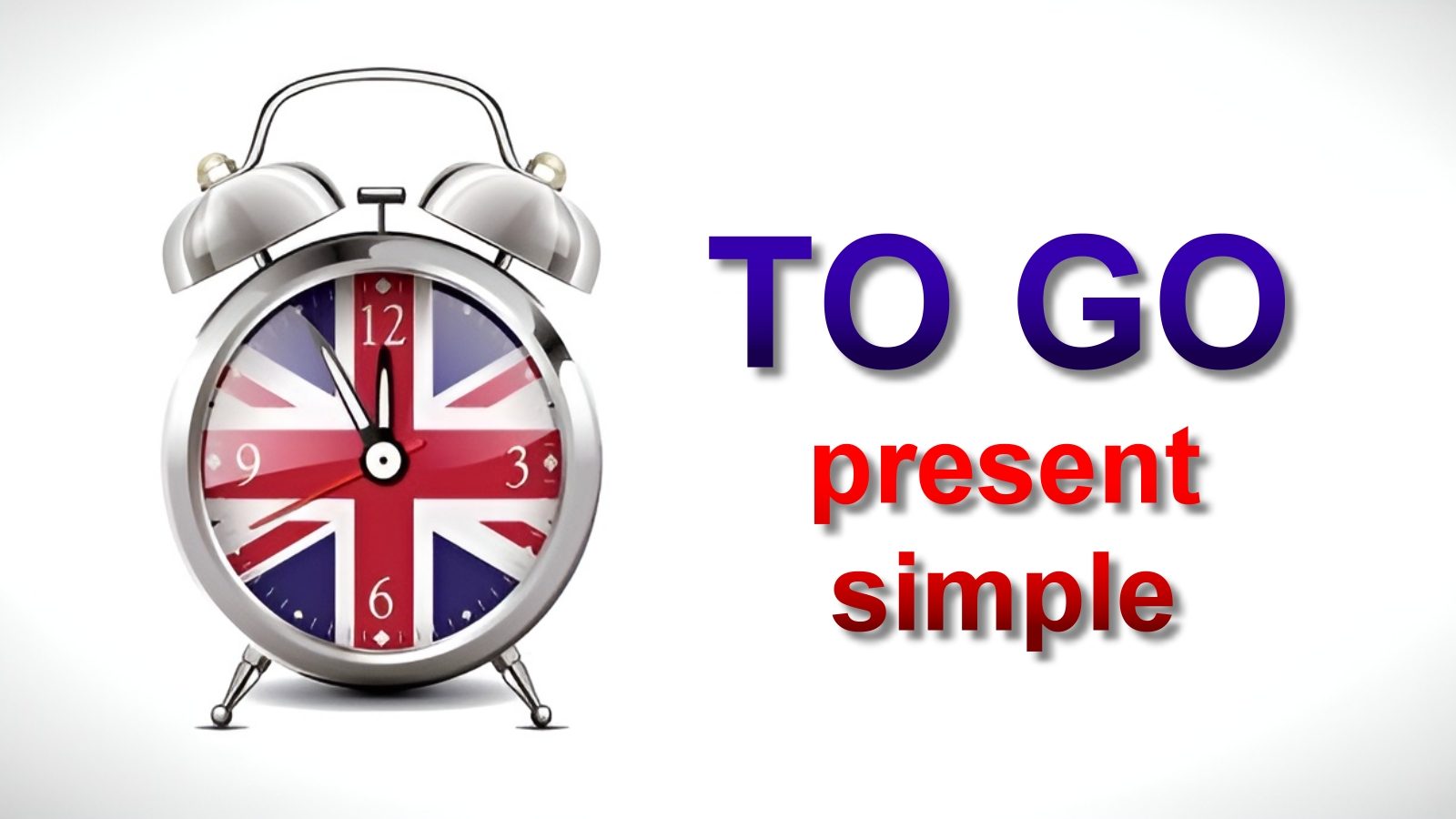 Глагол TO GO (present simple). Английский на слух для начинающих