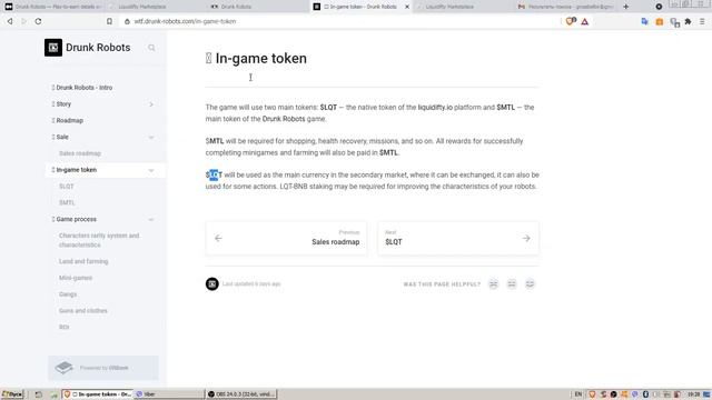 Drunk Robots игра p2e обзор краткий. Создал свой ТГ канал. #p2e, #игра #crypto #обзор #xrp # смотреть онлайн