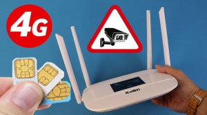 4G МОДЕМ РОУТЕР ДЛЯ ВИДЕОНАБЛЮДЕНИЯ ОТ СИМ КАРТЫ