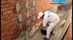 Отделка стен гипсокартоном КНАУФ однослойная облицовка на клею, технология, монтаж