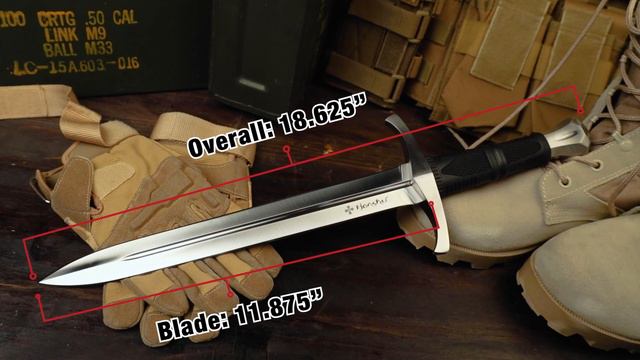 BUDK: The SHARP Honshu Crusader Quillon Dagger (Broadsword Companion) смотреть онлайн