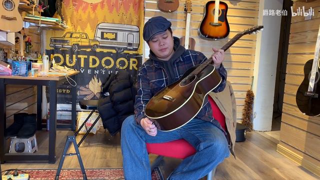 GIBSON L-1 Robert Johnson 测评 音色试听 J45 对比 смотреть онлайн