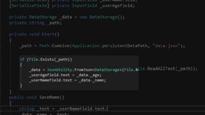 Как СОХРАНЯТЬ данные в JSON | Unity, Сериализация  данных