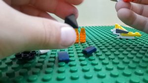 как сделать глайдер зелёного гоблина из лего