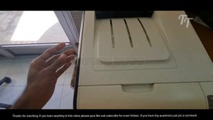How to Replace Toner Cartridge in HP LaserJet CP1525n,CP1515n,CP2025,CP1518ni Printer series
