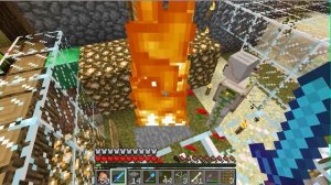 Minecraft Villages #3 - Diamond Sword Fire Aspect!! (feat.JCMP and Stanimaxtv)