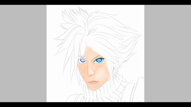 SPEED DRAWING CLOUD STRIFE - FINAL FANTASY 7 REMAK | ArtLocal l