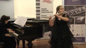 К. Сен-Санс "Романс" Исп. Анна Мария Абакарова (флейта), Ольга Бер (фортепиано)