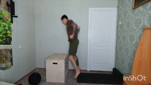 Прыжки на тумбу 60 см