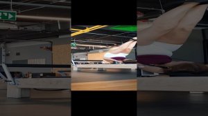 PILATES REFORMER TIME ⏳| ПИЛАТЕС РЕФОРМЕР 🔥 | 💪 פילאטיס מכשירים #shorts #video #youtube #love #fun