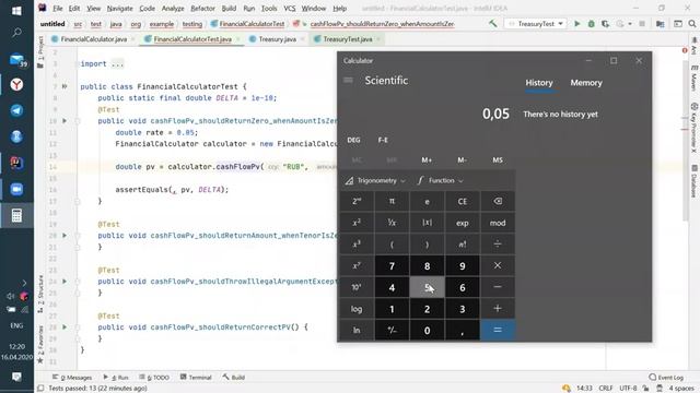 Тестирование в Java. TDD Live coding. На примере JUnit4 + AssertJ
