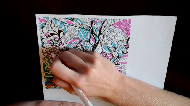РАСКРАСКА-АНТИСТРЕСС / STRESS RELIEVING COLORING смотреть онлайн