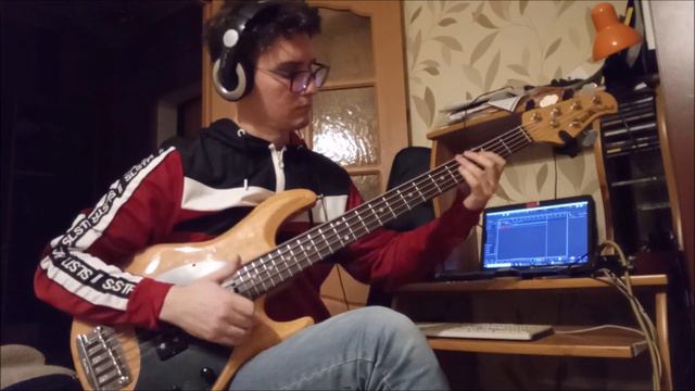 SLAP MUSIC MAN STINGRAY 5. Ole Børud - "Rock Steady" - bass-cover by OS-Bass