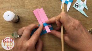 Paper Fish Weaving DIY (Not Origami but Kirigami) - Fish Paper Folding