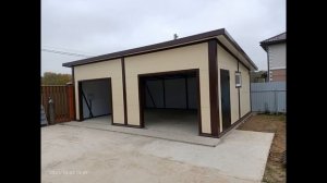 Строительство гаражей из сэндвич панелей.mp4
