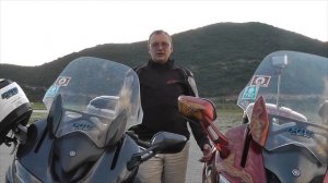 Сравнение грузиков руля на мотоцикле Yamaha FJR 1300