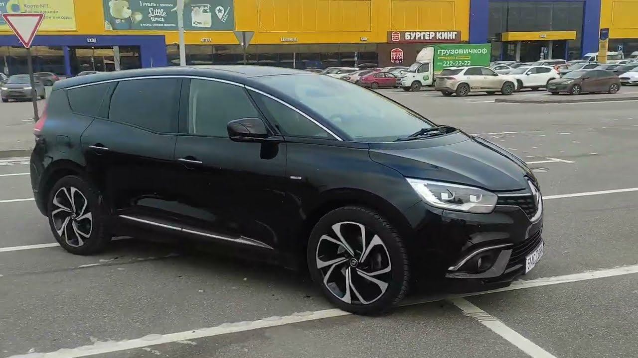 Рено Гранд Сценик черный смотреть онлайн