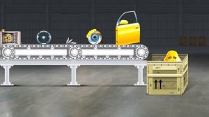 Мультик про погрузчик - Винтик поехал в магазин за покупками - Мультик про машинки