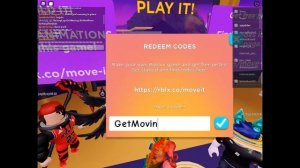 All codes in the ROBLOX Build it Play it event!