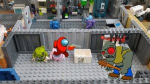 Among Us Zombies Lego Амонг ас зомби