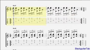 Guitar Method:120 Right Hand Studies 17-25(Mauro Giuliani)