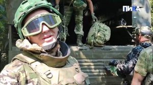 Боевое задание выполнено. Казаки бригады «Дон» возвращаются на ПВД