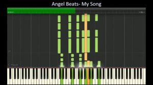 Piano (Angel beats- My Song)