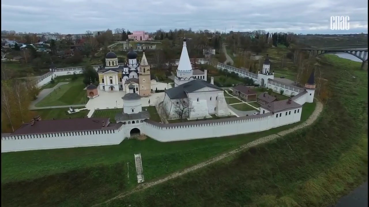 Видео про монастыря. Старицкий мужской монастырь.