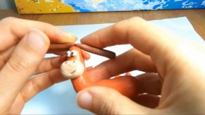 Лепка из легкого пластилина Hey Clay/Видео лепка залипаки лесные животные Лось