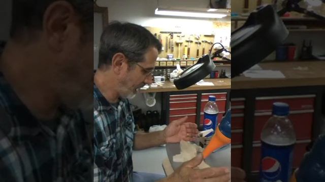 28. Explaining my clock on my Excalibur scroll saw смотреть онлайн