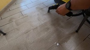 Как почистить швы плитки пароочистителем KARCHER SC 2